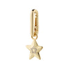 PILGRIM CHARM recycled star pendant 