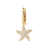 PILGRIM CHARM recycled starfish pendant 