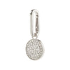 PILGRIM CHARM crystal coin pendant
