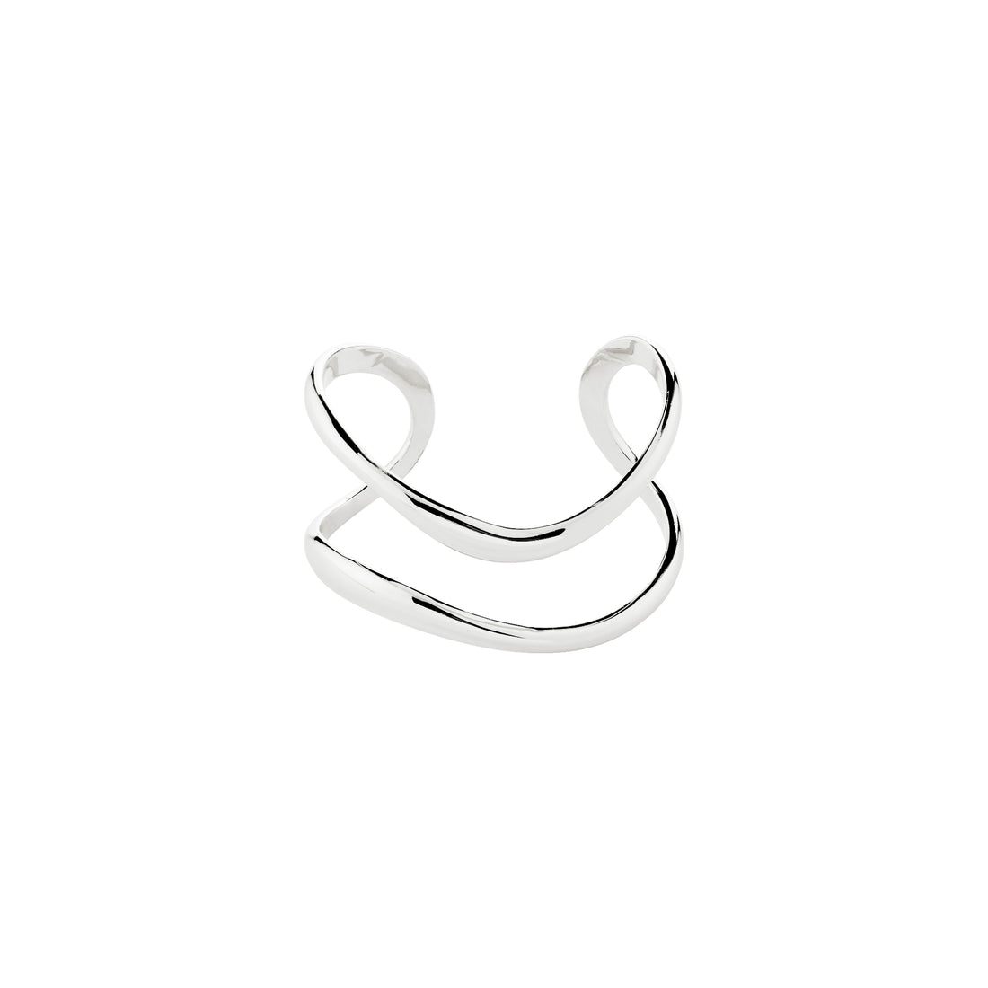 xEVA MELOCHE Recycled Double Bangle