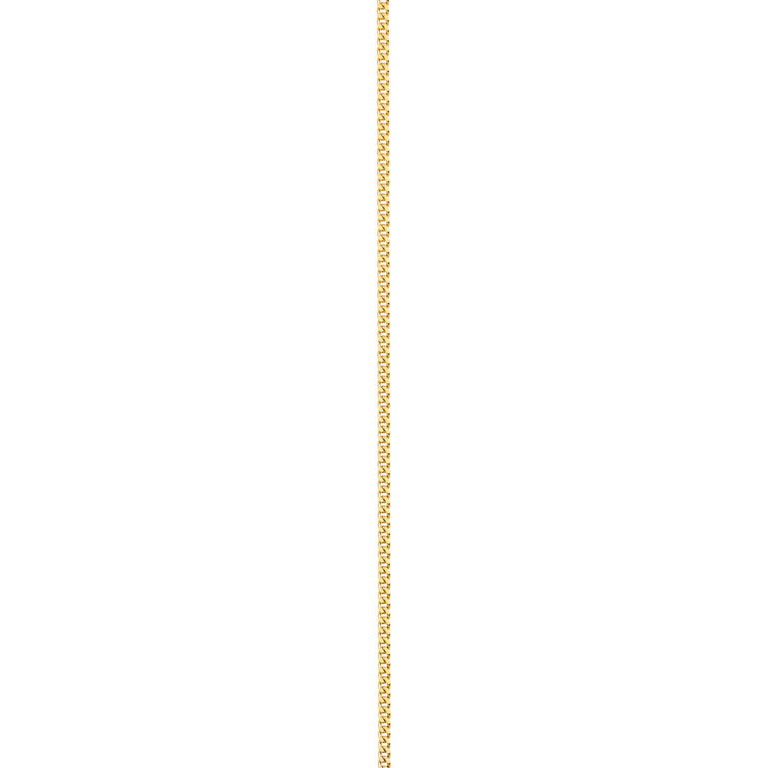 xDEA Beam Collier chaîne gourmette recyclé 50 cm