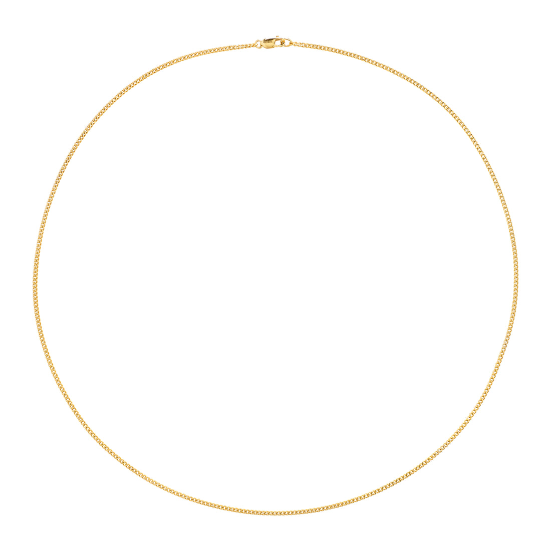 xDEA Beam Collier chaîne gourmette recyclé 50 cm