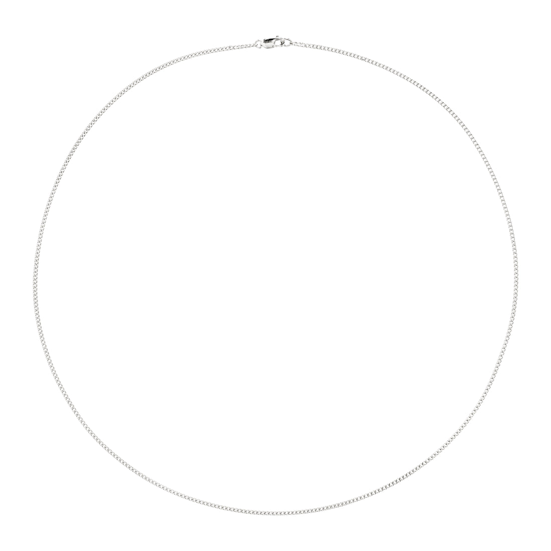 xDEA Beam Collier chaîne gourmette recyclé 50 cm