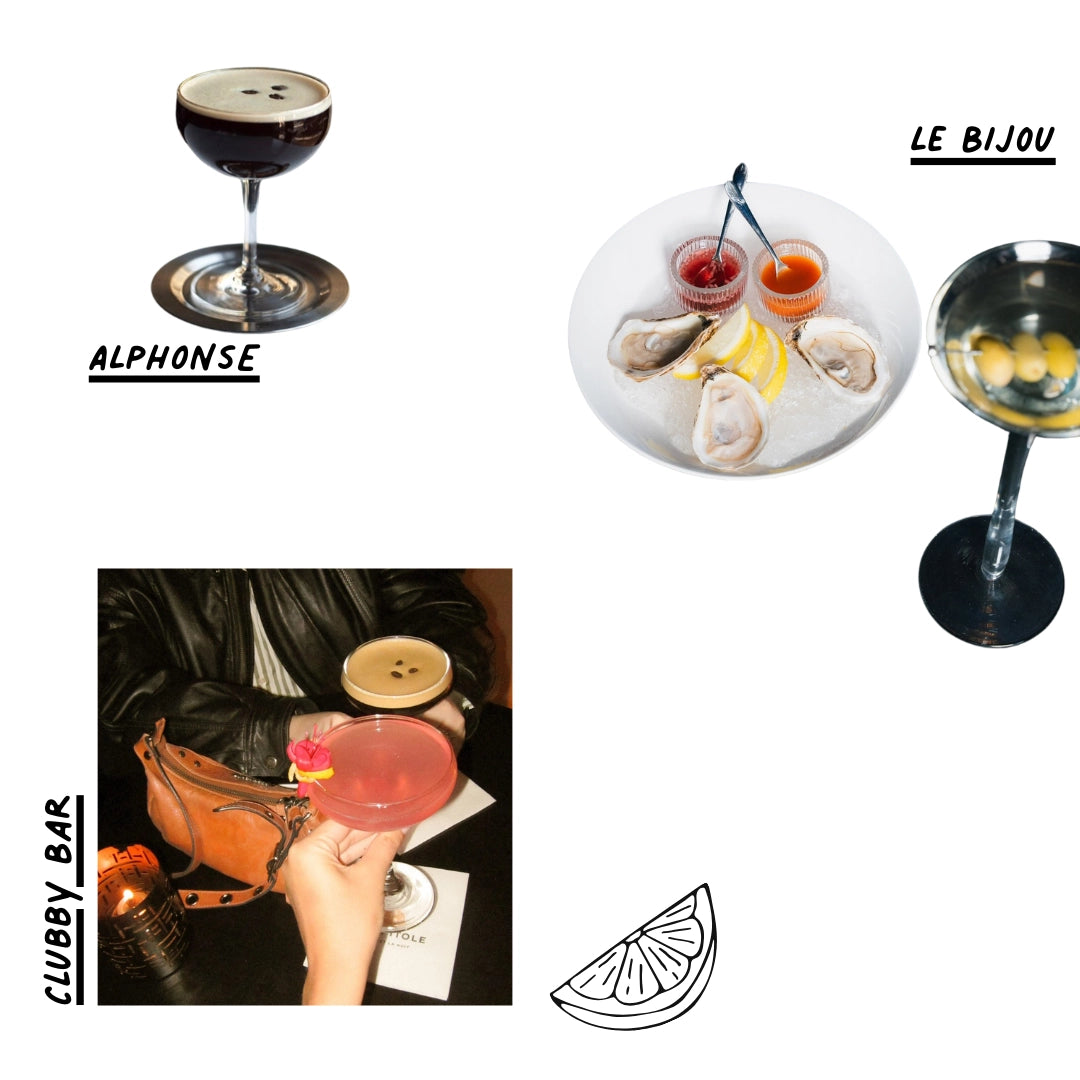 ALPHONSE and Le Bijou bars in Québec City – enjoy refined cocktails, ambient lighting, and a sophisticated atmosphere for a memorable night out.