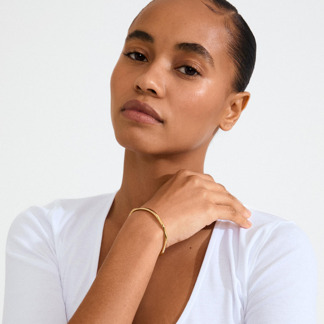 xDEA Pave Bracelet ondulé recyclé