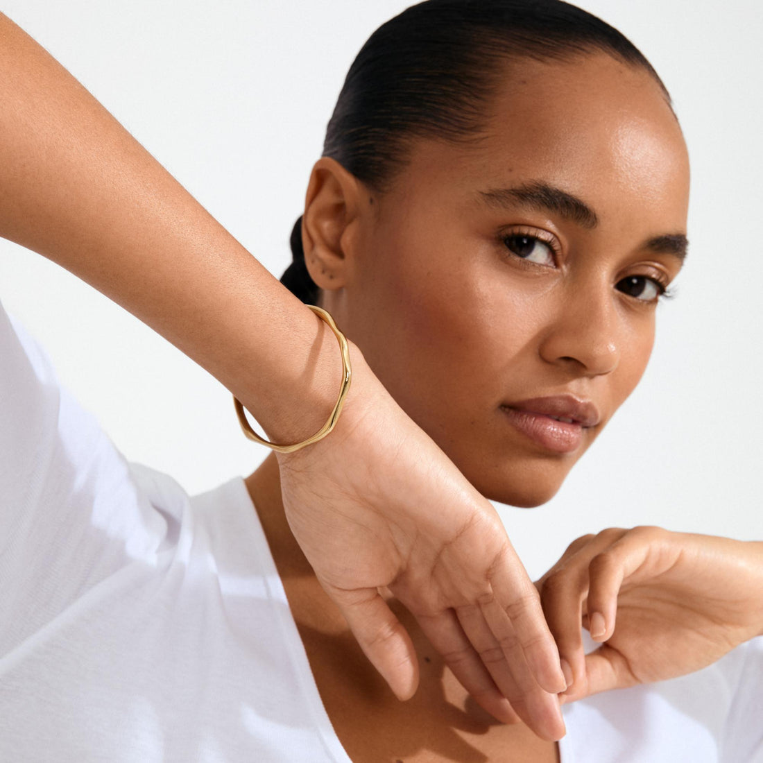 xDEA Pave Bracelet ondulé recyclé