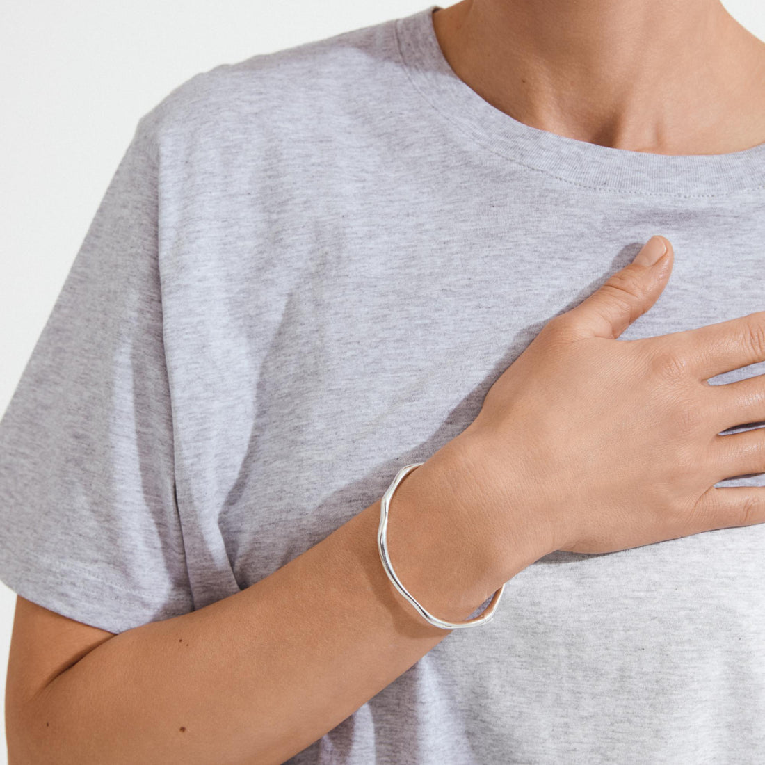 xDEA Pave Bracelet ondulé recyclé