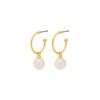 Boucles d'oreilles de perle Pilgrim Eila