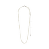 ELLIANA freshwater pearls & glass beads necklace