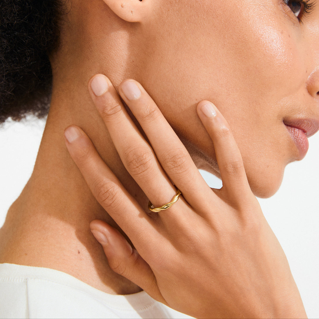 Bague Lulu torsadée recyclée