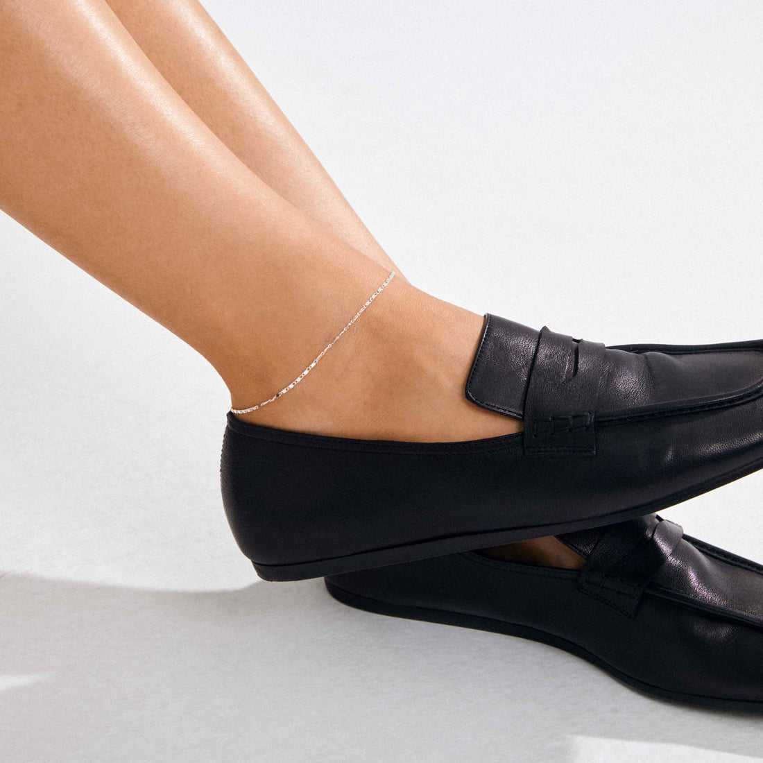 Parisa Recycled Ankle Chain - 25 cm