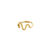 PILGRIM LULU wavy stack ring 
