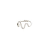 PILGRIM LULU wavy stack ring 
