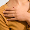 LULU recycled bow stack ring