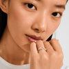 LULU recycled magic pearls stack ring