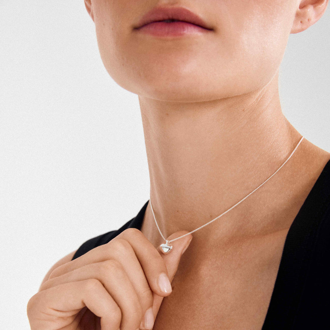 ARIN collier pendentif coeur recyclé