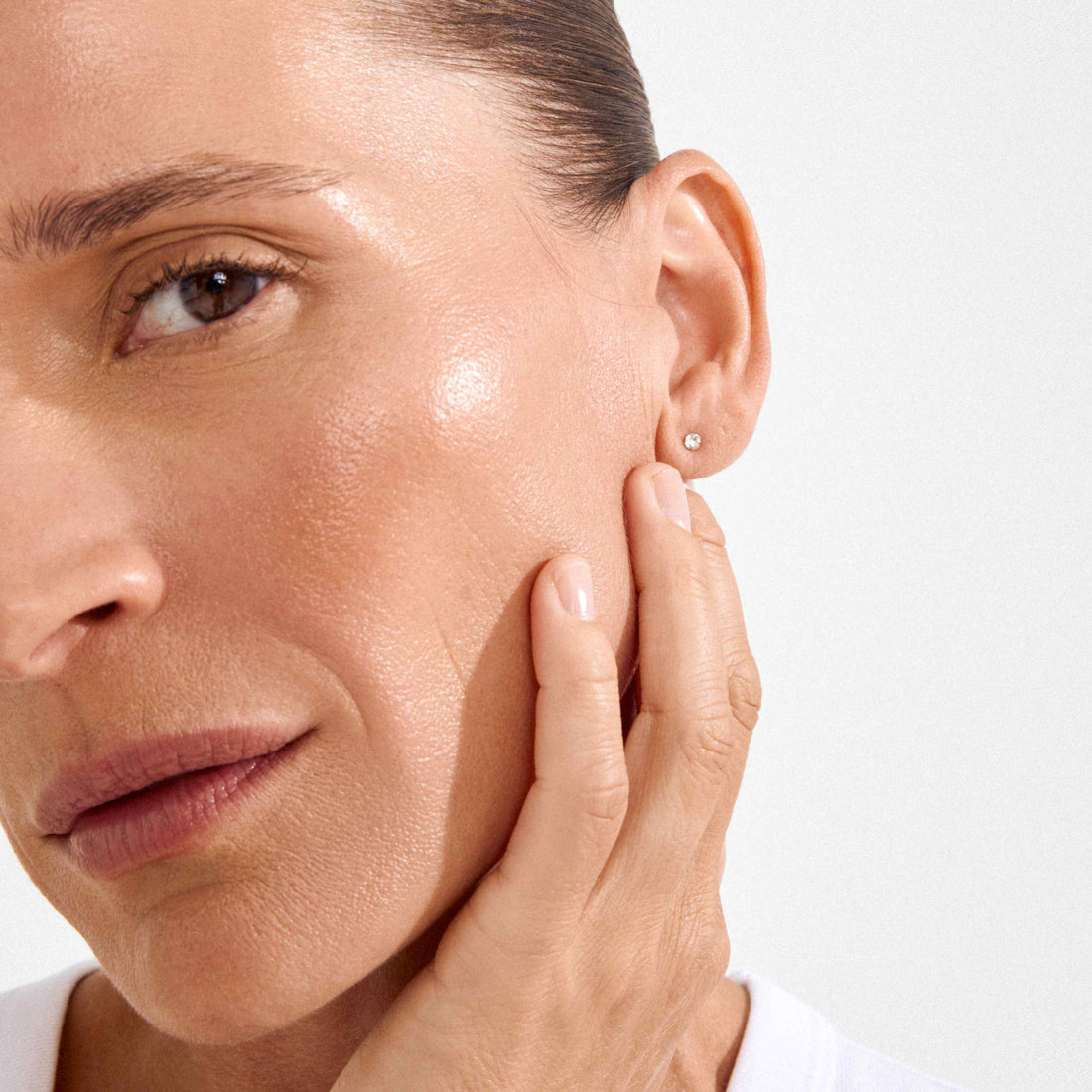 Petites boucles d'oreilles cristal Pilgrim Sylvie