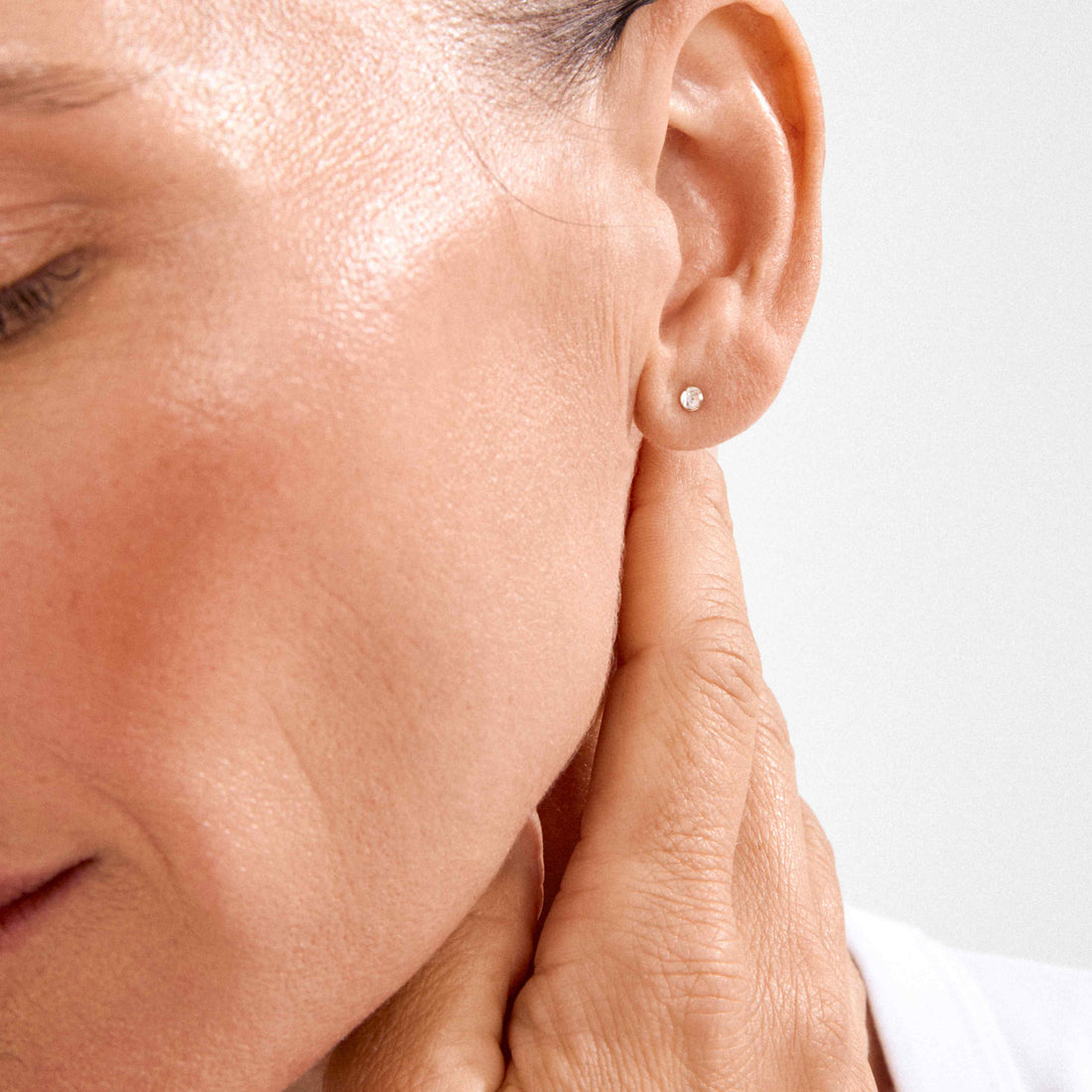 Petites boucles d'oreilles cristal Pilgrim Sylvie