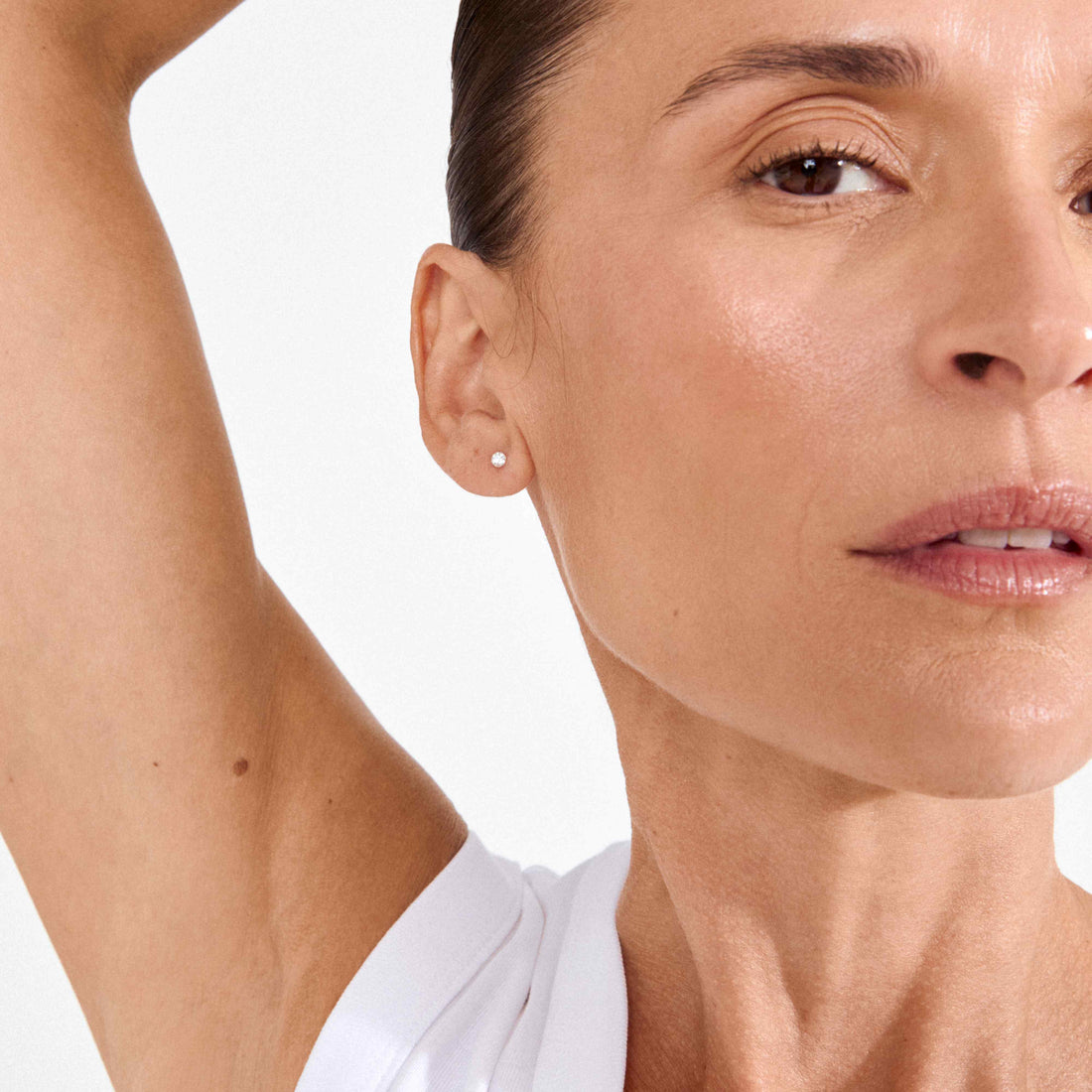 Petites boucles d'oreilles cristal Pilgrim Sylvie