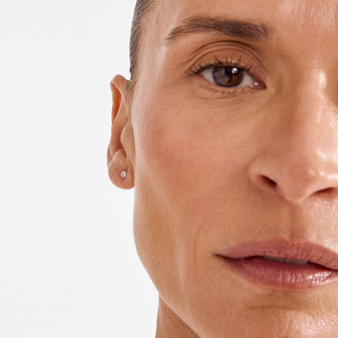 Petites boucles d'oreilles cristal Pilgrim Sylvie