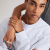 HARRISON recycled chunky rings 2-in-1 set
