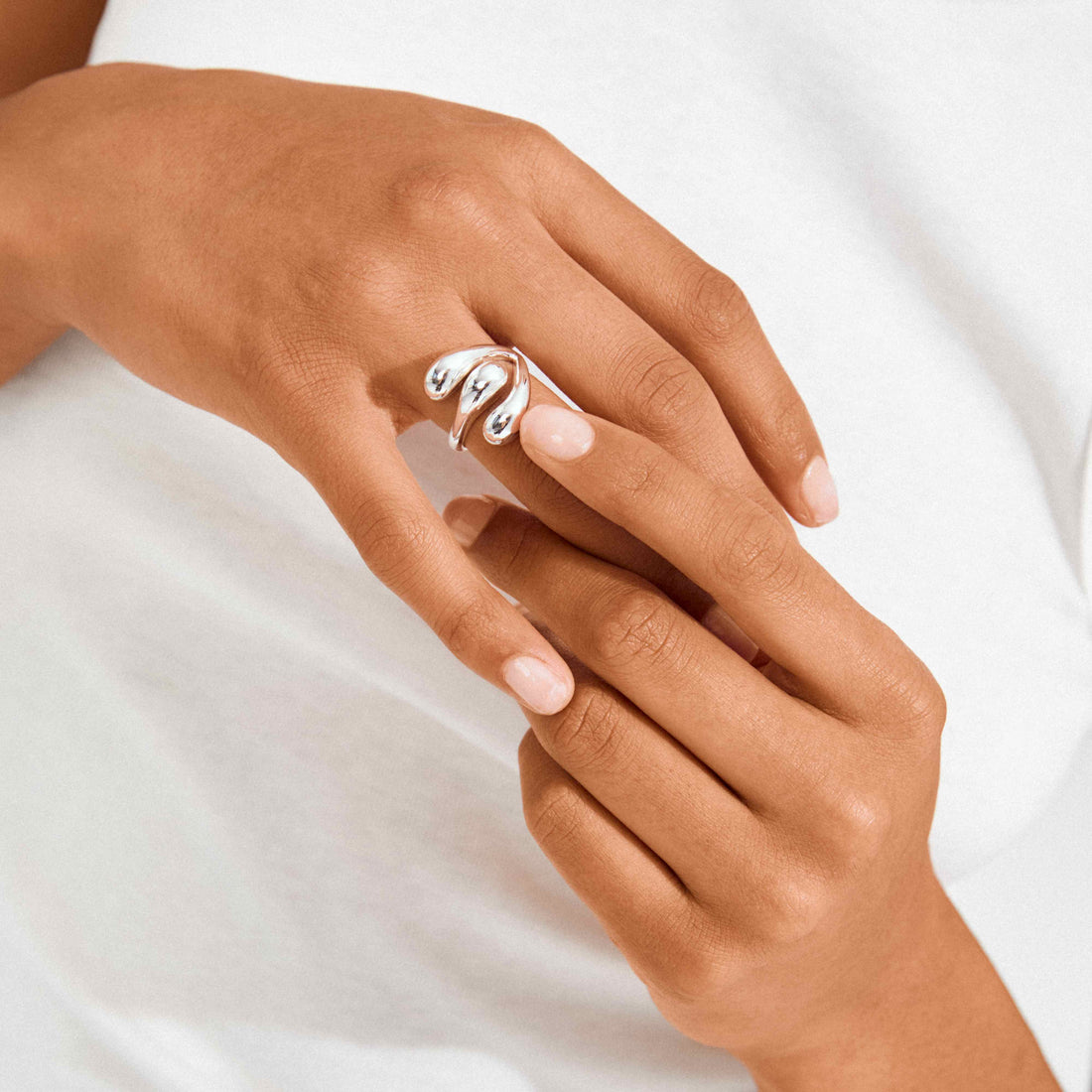 JENNINGS recycled droplets ring