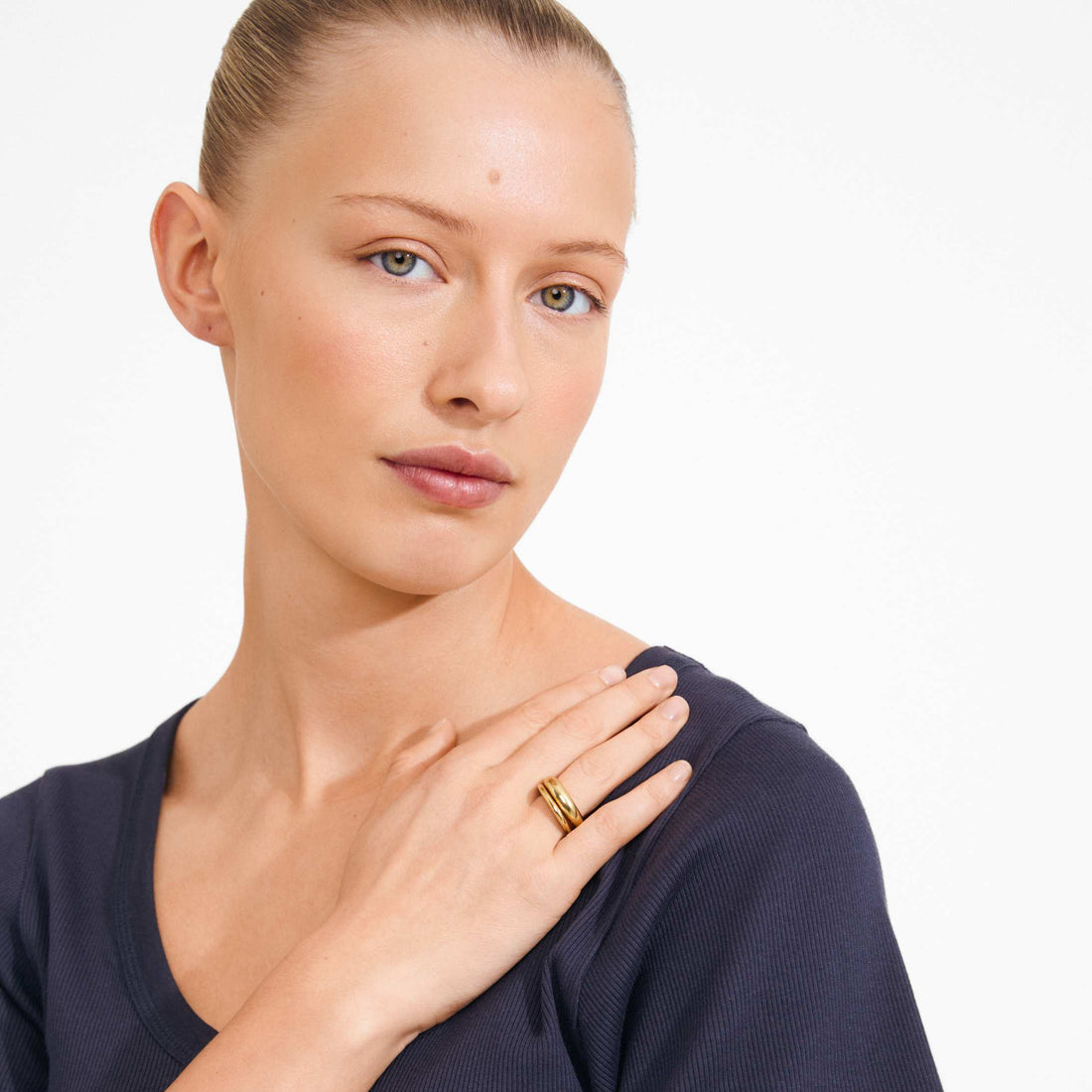 KAISYN recycled stackable rings 2-in-1
