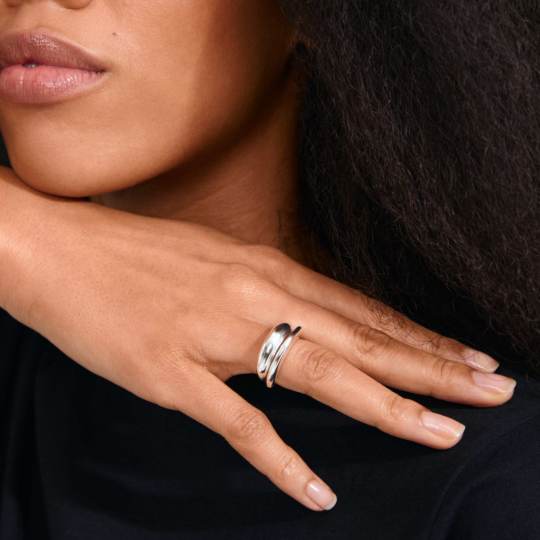 KAISYN recycled stackable rings 2-in-1