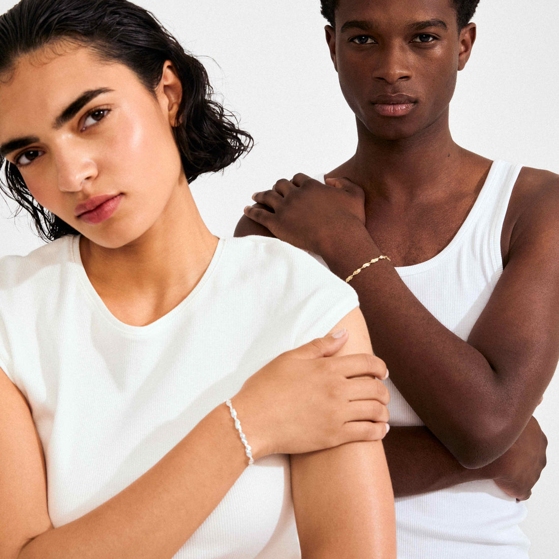 ELIYAH bracelet texturé recyclé