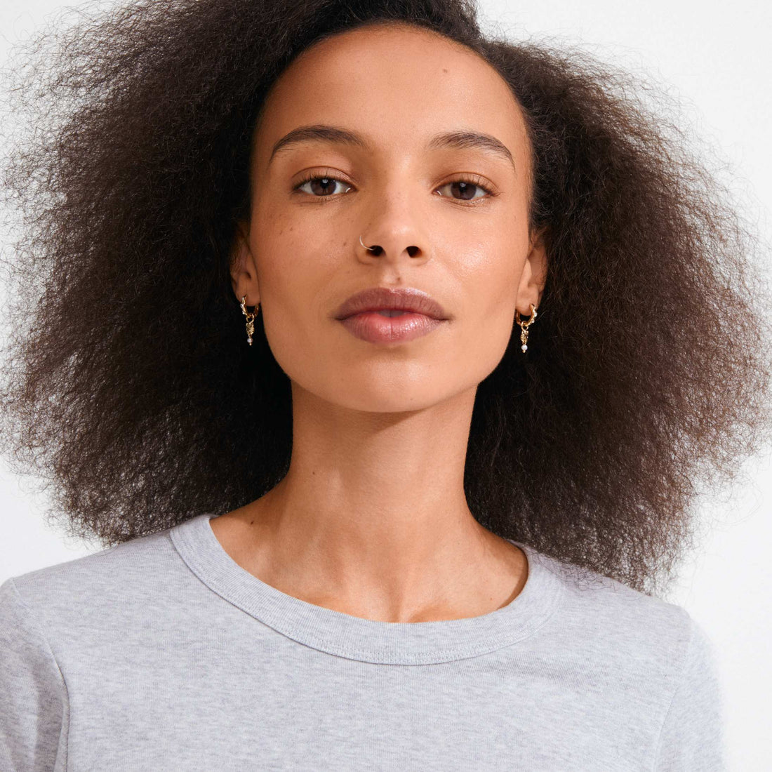 SLOAN BOUCLES D'OREILLES ANNEAUX RECYCLÉES