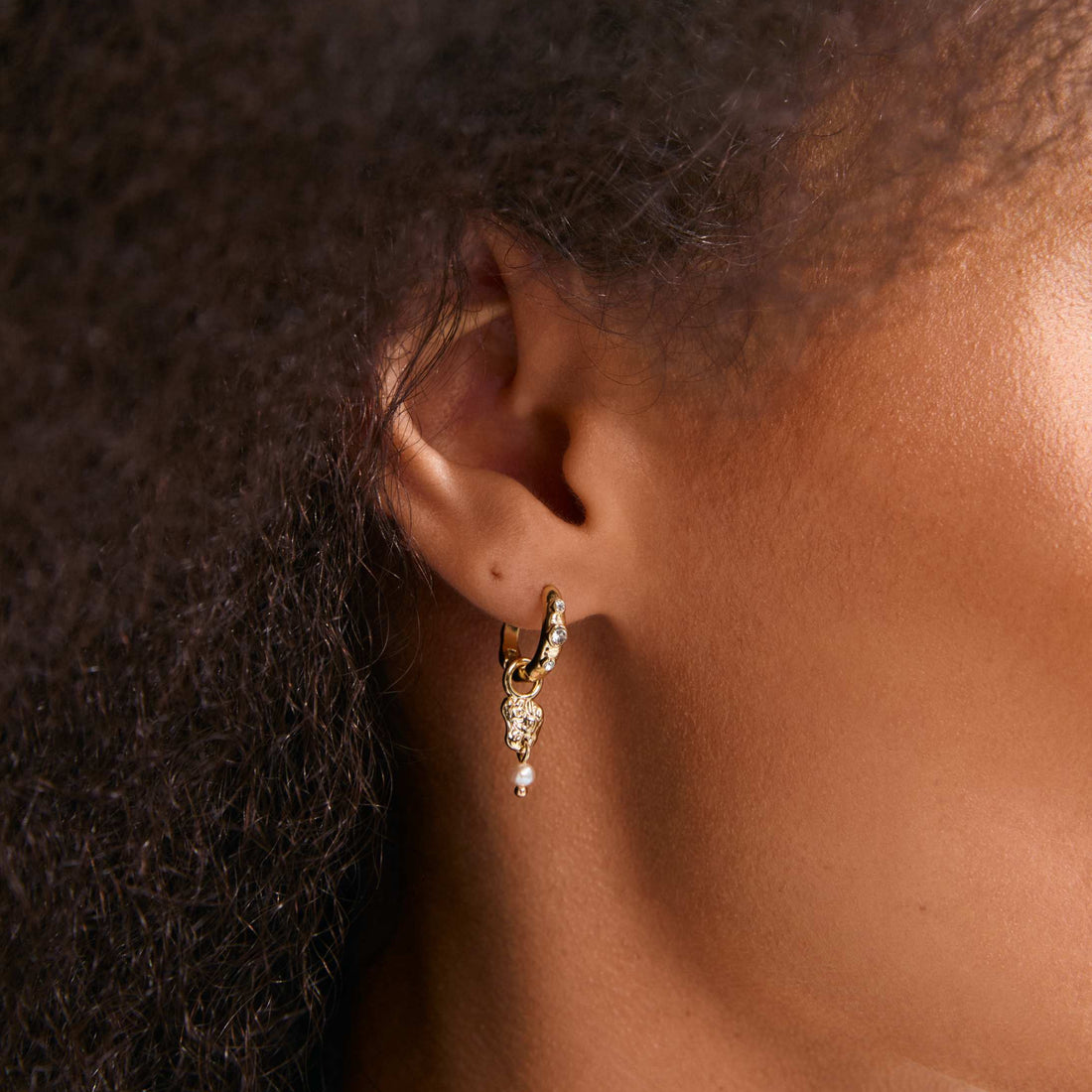 SLOAN BOUCLES D'OREILLES ANNEAUX RECYCLÉES