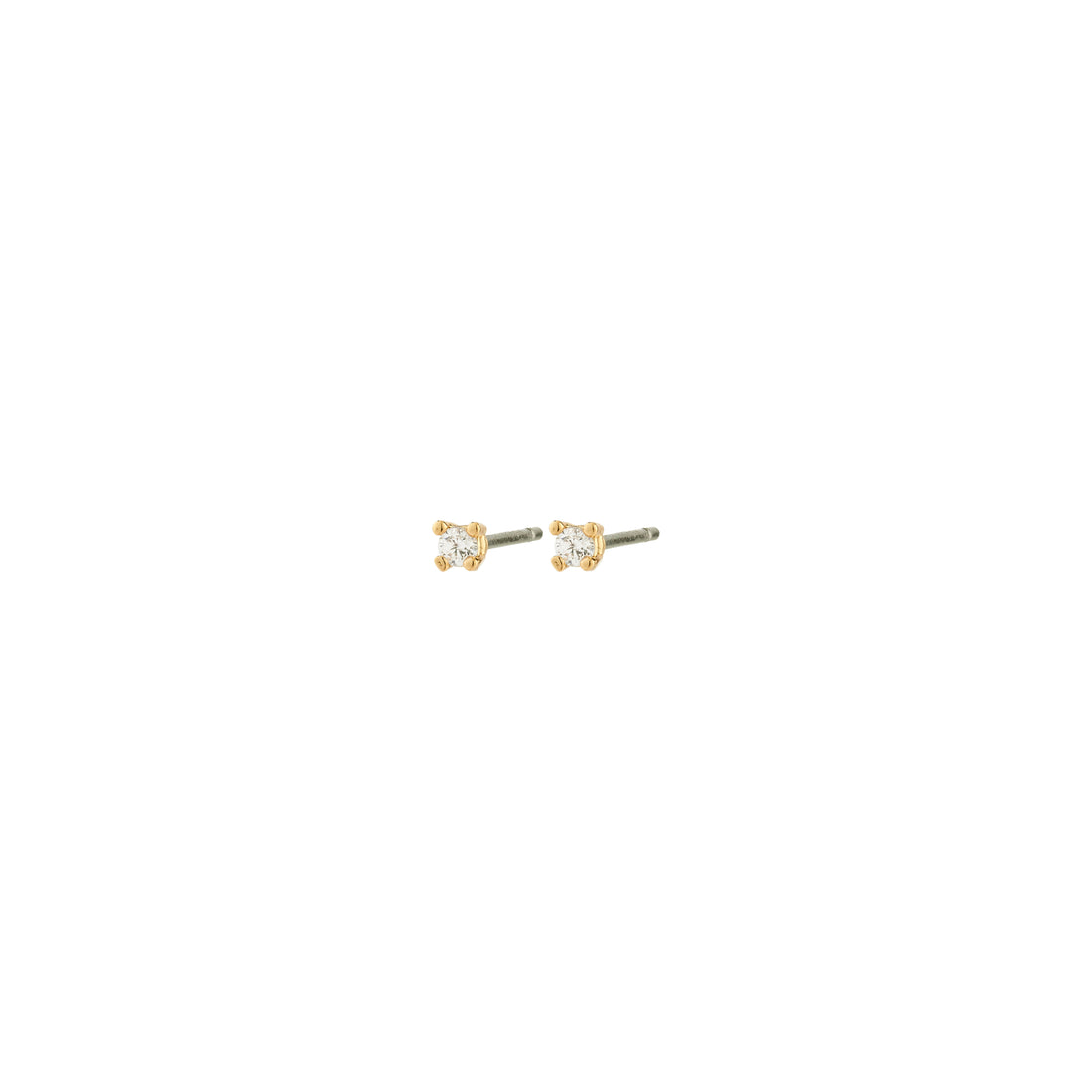 PILGRIM RAVI crystal earstuds 2mm