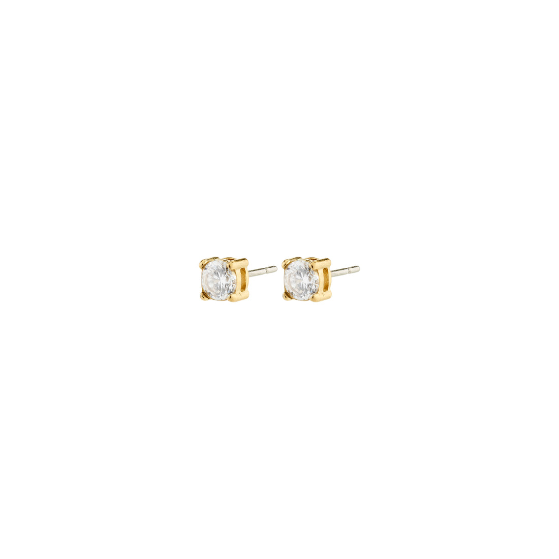 PILGRIM RAVI crystal earstuds 4 mm