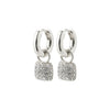 CINDY Recycled Crystal Hoop Earrings - PILGRIM