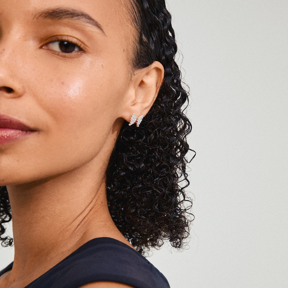 BERENIKE recycled crystal earrings