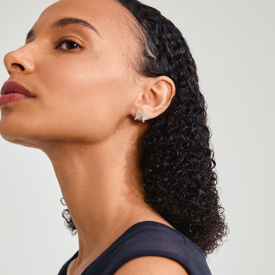 BERENIKE recycled crystal earrings
