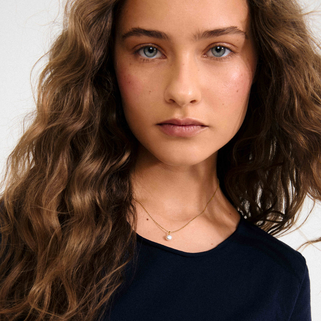 HADLEY recycled freshwater pearl necklace