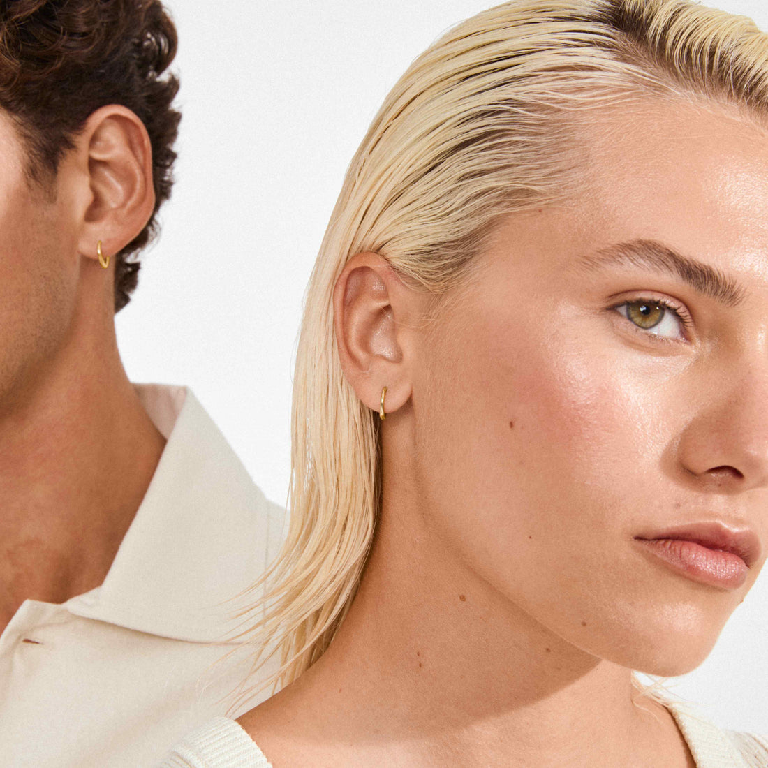 Eanna Recycled Small Hoops 12mm