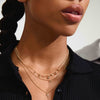 JULES recycled layered charm necklace 3-in-1