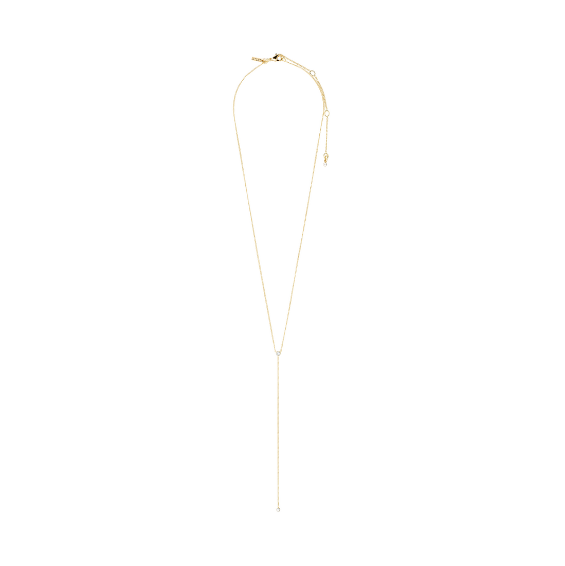 LUMI collier en Y cristaux recyclé