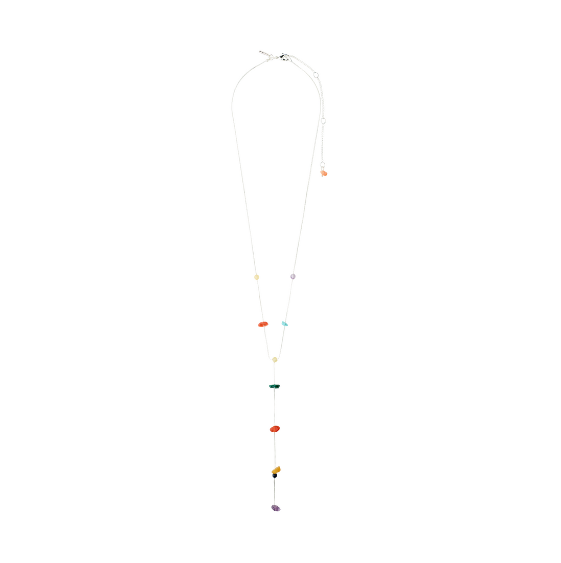 NARI collier en Y pierres semi-précieuses