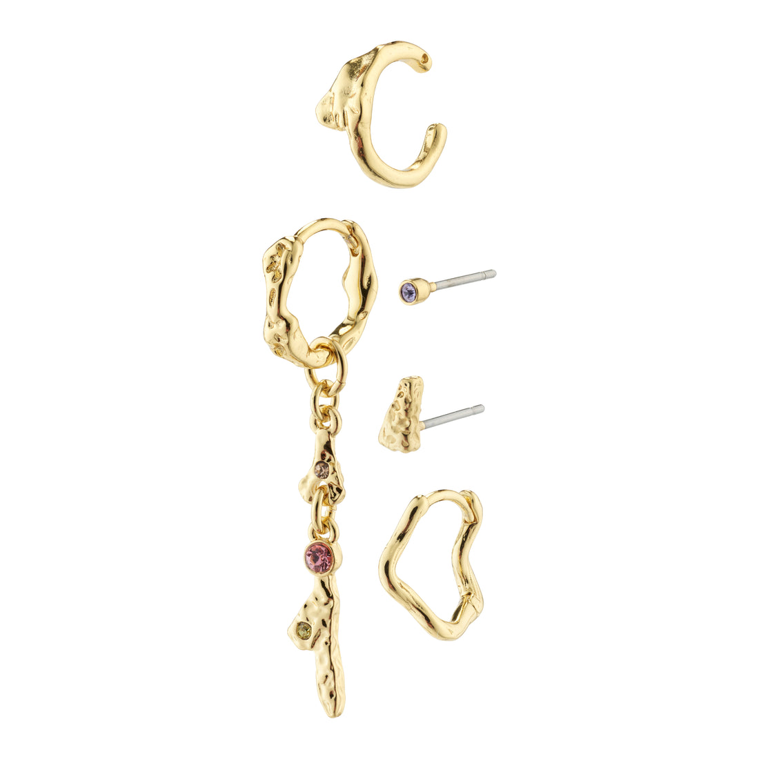 IRENE recycled earrings & cuff 5-in-1