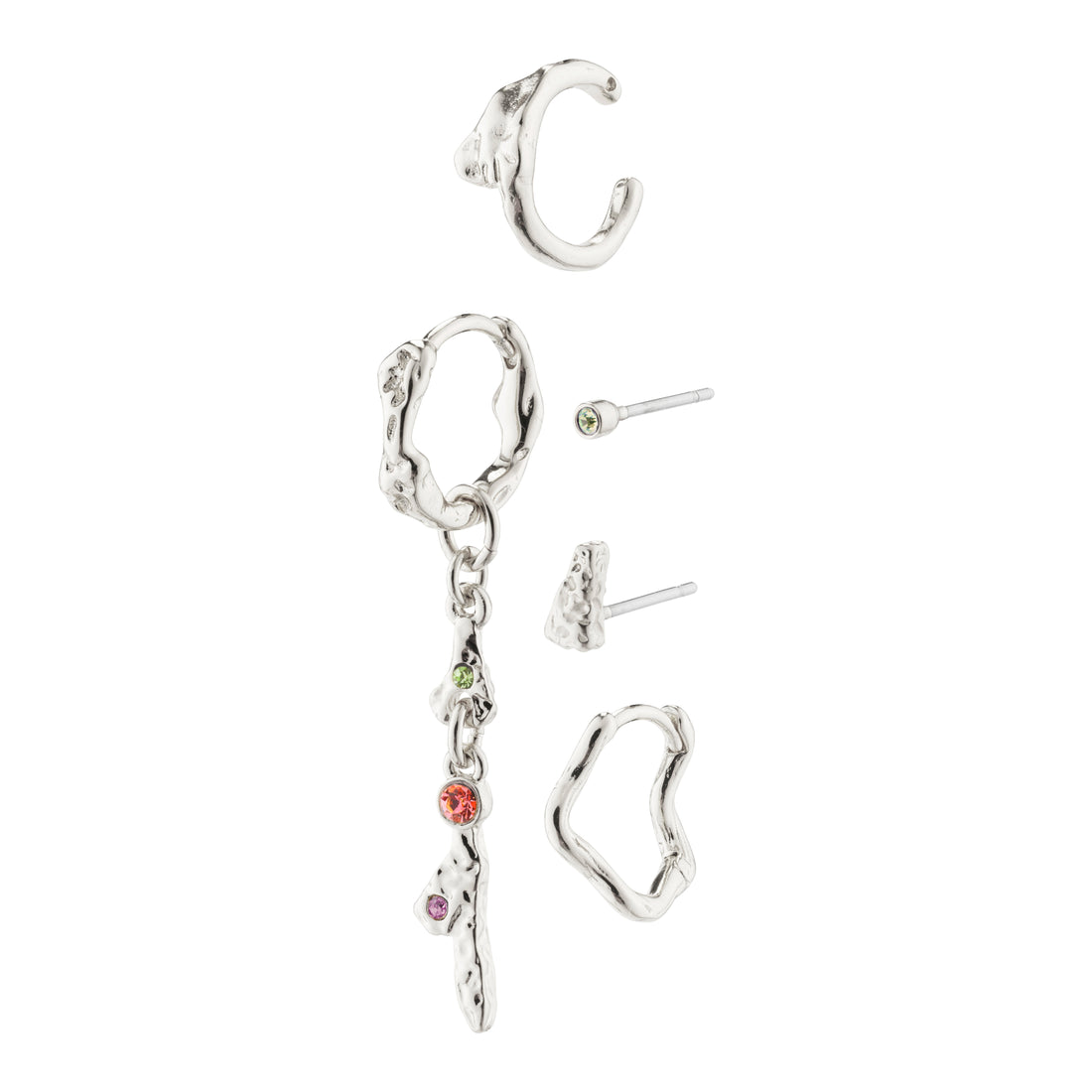 IRENE recycled earrings & cuff 5-in-1