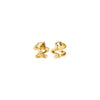 AIKO recycled wavy hoop earrings