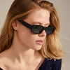 YANSEL recycled sunglasses black