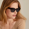 RAISA recycled sunglasses black