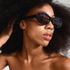 ALEXANDRIA recycled sunglasses black