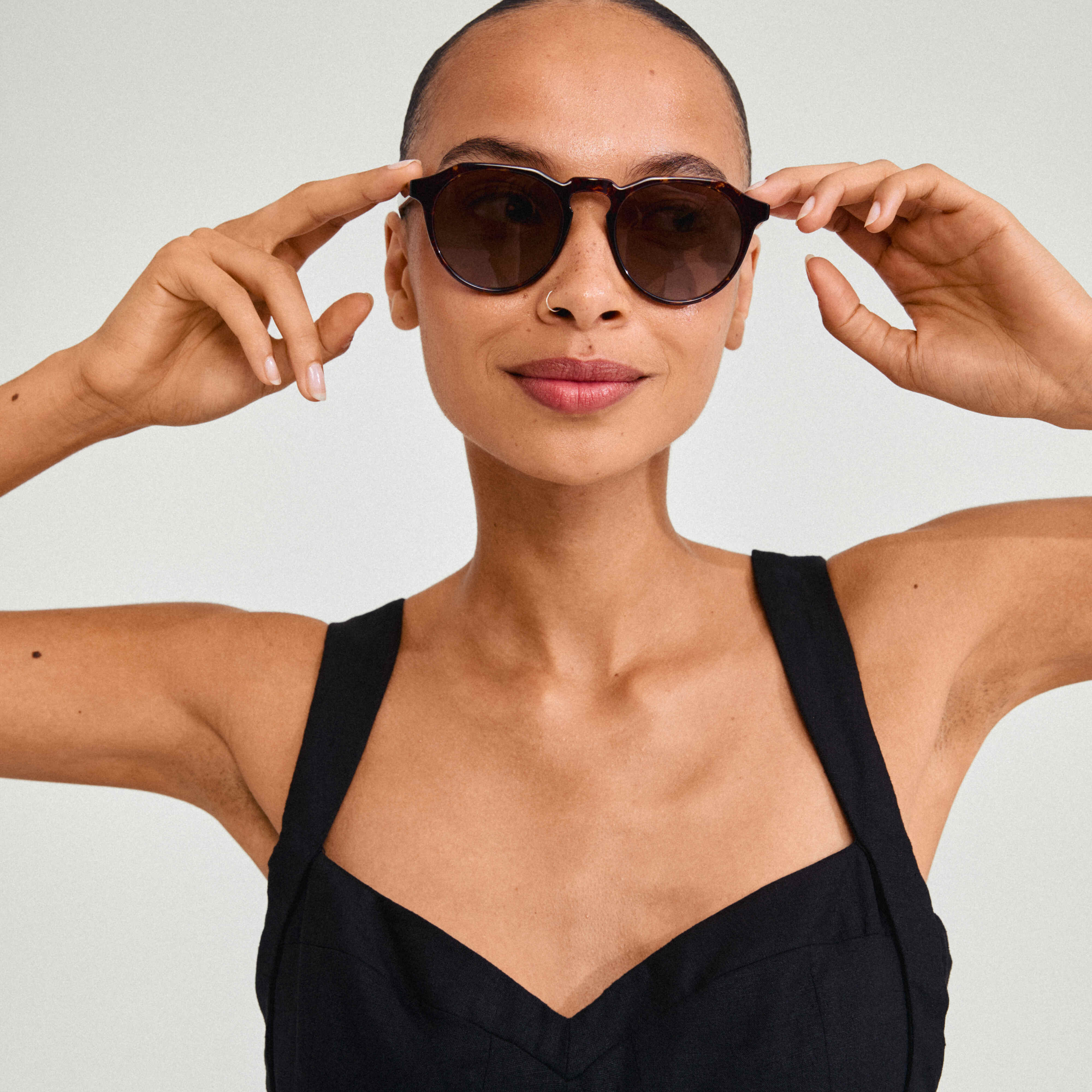 PILGRIM ALEJANDRA sunglasses tortoise brown