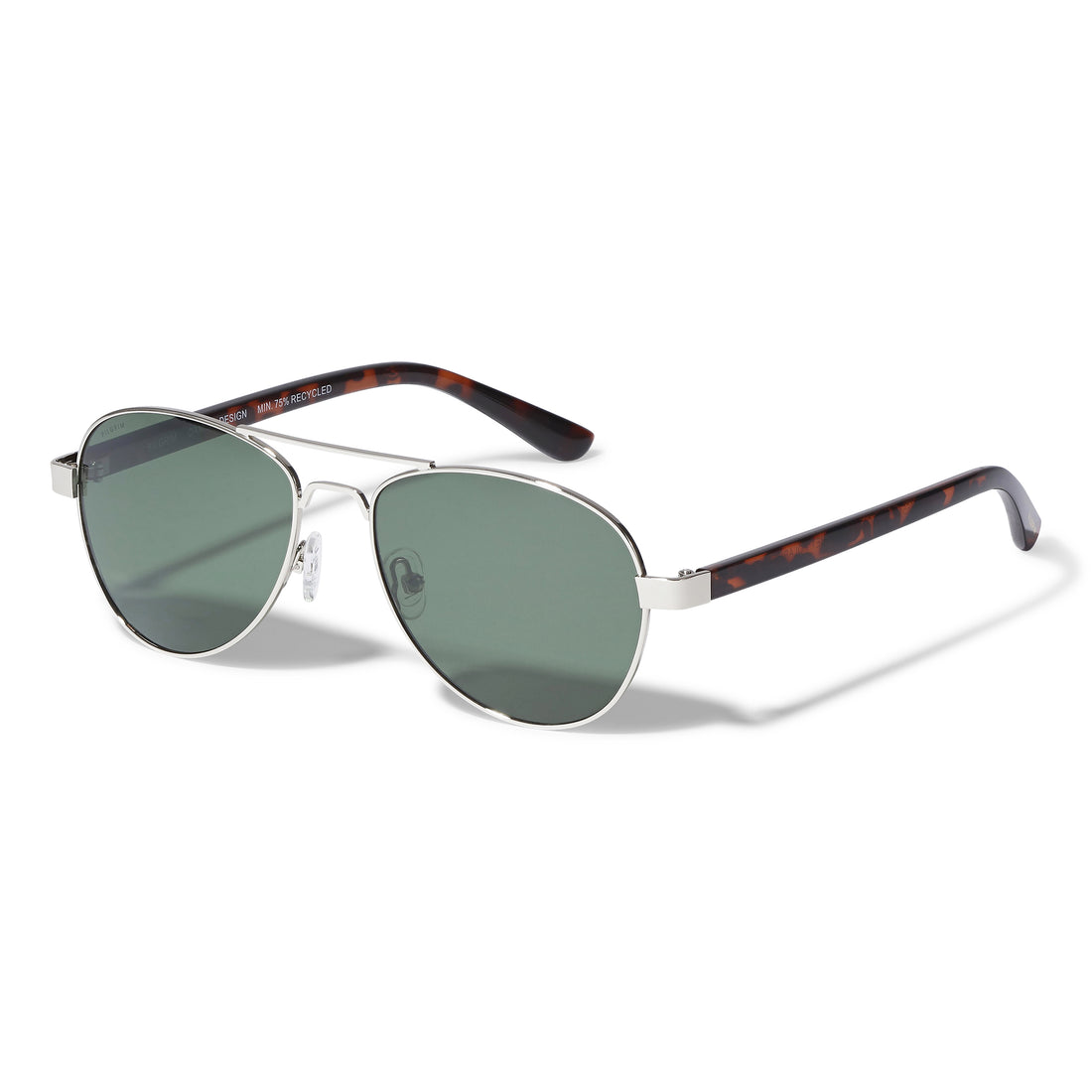 PILGRIM CHEVY sunglasses brown/silver