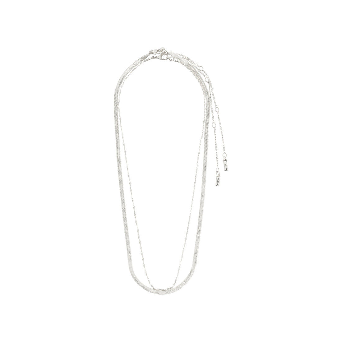 EA colliers de chaînes recyclés 2-en-1